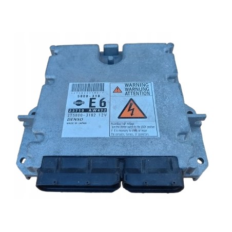 23710AW472 STEROWNIK MODUŁ SILNIKA 275800-3182 NISSAN PRIMERA P12 2.2 DCI